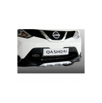 Protector Delantero+trasero Bumper Skid Plate Nissan Qashqai 2014- (Abs Silver)